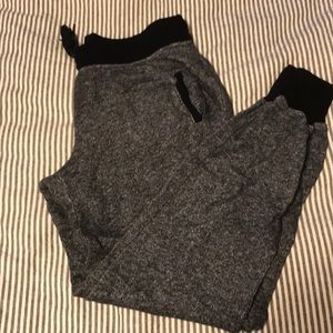 Salt and pepper joggers